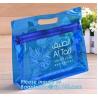 Buy cheap Cosmetics packaging bags With Slider Zipper Top, vinyl pvc packaging bag with slider zipper, Promotional Clear Vinyl Zip from wholesalers