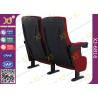 Buy cheap PP Outer Back Fabric Black Plastic Shell Cushion Theater Chairs For Stadium from wholesalers