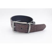 Buy cheap FK9416 Mens Reversible Belt Genuine Leather Material 100 - 140cm Length product