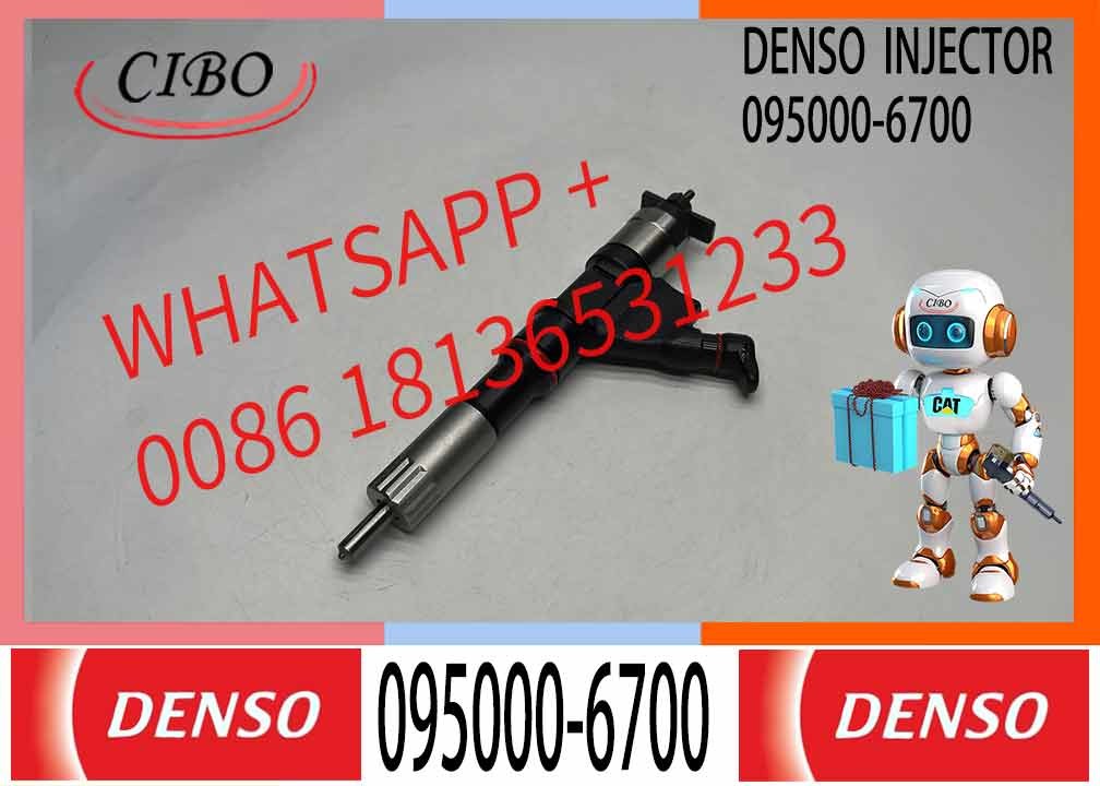 Neutral Genuine Common Rail Injectors 095000-6700 095000-6701 Neutral Injector R61540080017A
