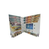 Buy cheap Spot UV / Embossed Printing LCD Video Business Cards Folder 400mAh-2000mAh product
