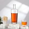 Buy cheap Empty Glass Bottle 100ml 250ml 300ml 500ml 750ml Brandy Whiskey Tequila Gin Rum Bottle With Cork from wholesalers
