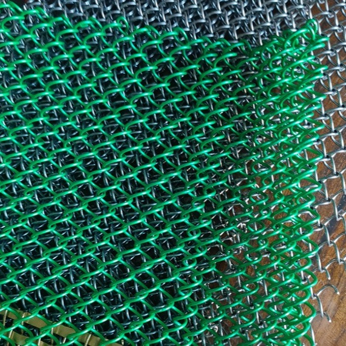 Wall Curtain Powder Coated Stainless Steel Architectural Mesh For Decorative
