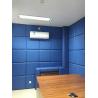 Buy cheap Meeting Room Decoration Square Edge Fiberglass Acoustic Wall Panel B2 Fireproof Grade from wholesalers