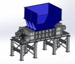 Buy cheap 90KW Kitchen Waste Shredder Machine Double Motor Drived RGD1200 from wholesalers