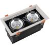 Buy cheap Retrofit Recessed Cob Led Ceiling Downlights , Waterproof Twins LED Spot Downlights from wholesalers