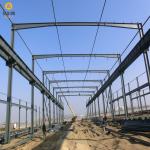 Commercial Prefabricated Metal Sheds Warehouse Steel Frame Building Workshop