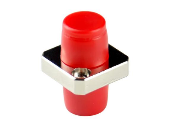 Buy cheap FC Simplex Square Type Fiber Optic Adapter Metal Type With Ceramic Sleeve from wholesalers