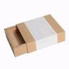 Buy cheap Rectangular Black 2mm Kraft Paper Drawer Box Silk Screen Printing from wholesalers