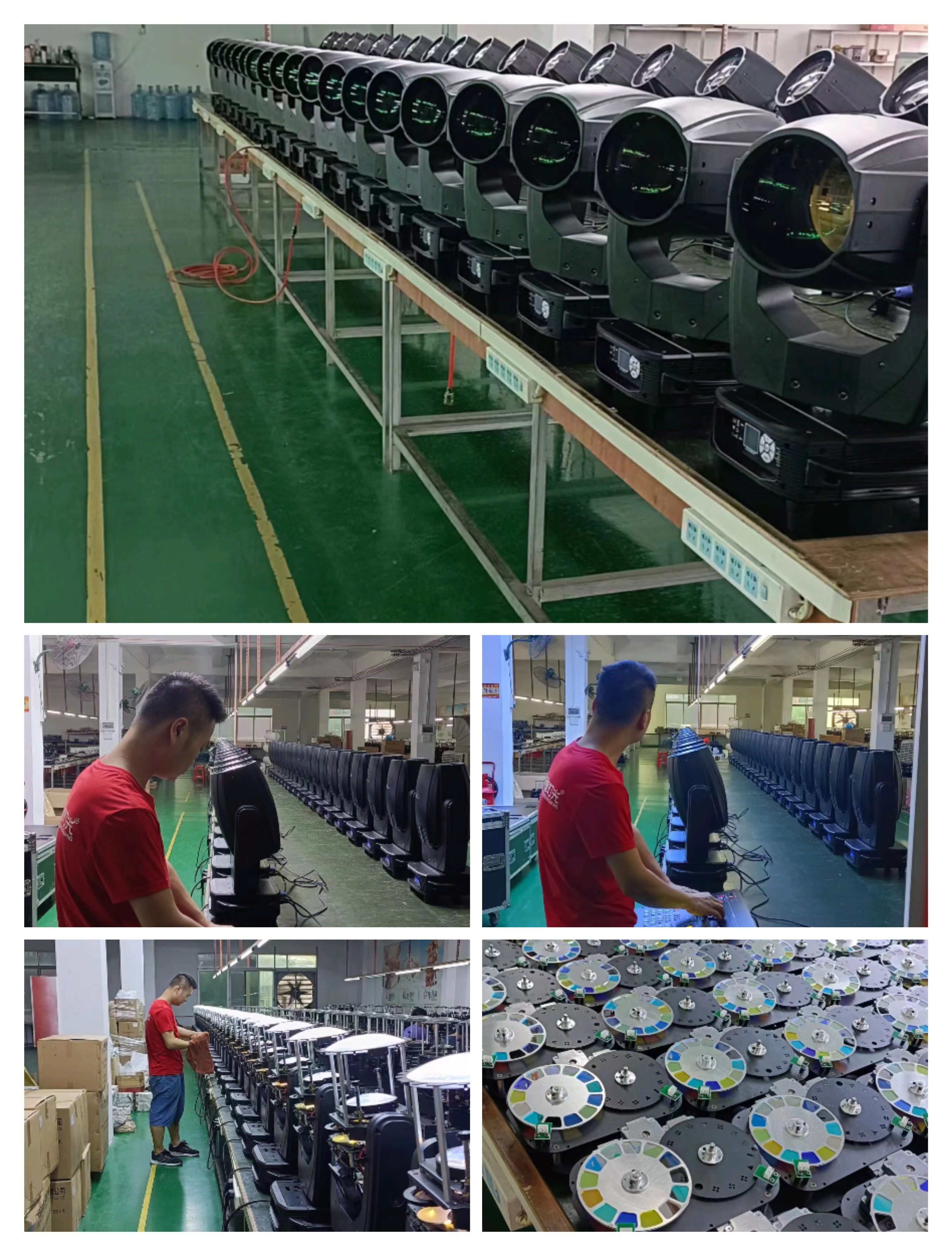 Triangle LED Stage Effect Light 7500K Color Temperature With Voice Control