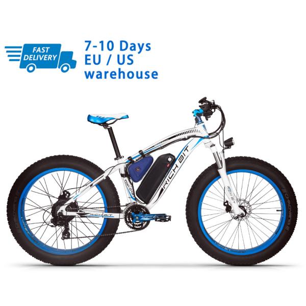 Buy cheap US EU STOCK 1000W High Power Electric Bike Fat Tire All Terrain 21 Speed 17Ah 26 Inch RICH BIT 012 from wholesalers