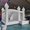 Buy cheap Backyard Inflatable White Bounce House Combo White Inflatable Castle With Slide from wholesalers