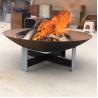 Buy cheap 100cm 150cm Corten Steel Extra Large Fire Pit And Water Bowl from wholesalers
