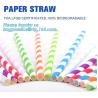 Buy cheap biodegradable paper drinking straw, paper for paper straw, disposable paper straw,Bendy Flexible Paper Straws For Drinki from wholesalers