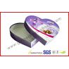 Buy cheap Heart-Shape Lecote Chocolate Gift Packaging Boxes With Food Grade Printing , 157G Coated Paper Boxes from wholesalers