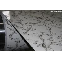 Buy cheap Stone Grain Galvannealed Steel Sheet , Counter Decoration Pre Coated Metal product