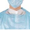 Buy cheap Disposable Medical Plastic Gown With Thumb Loop , Adult CPE Gown For Clinic from wholesalers