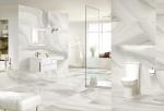Abrasion Resistance Marble Look Porcelain Tile 24 X 48 X 0.47 Inches