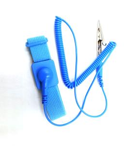 Wholesale Anti - Allergic Esd Products Wrist Strap Washable Blue Color 10e9 Surface Resistance from china suppliers