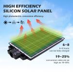 4200LM Integrated Solar Street Light All In One 100W IP65 Outdoor Solar LED