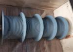 500KN Grooved Wire Rope Drum Customized For Marine Slipway Winch