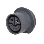Waterproof Electric Bike Connector ISO9001 M25 2+4 Pin For High Current Battery
