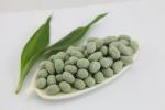 Thai Wasabi Powdered Sugar Peanuts Round Green Color Health Certifiacted