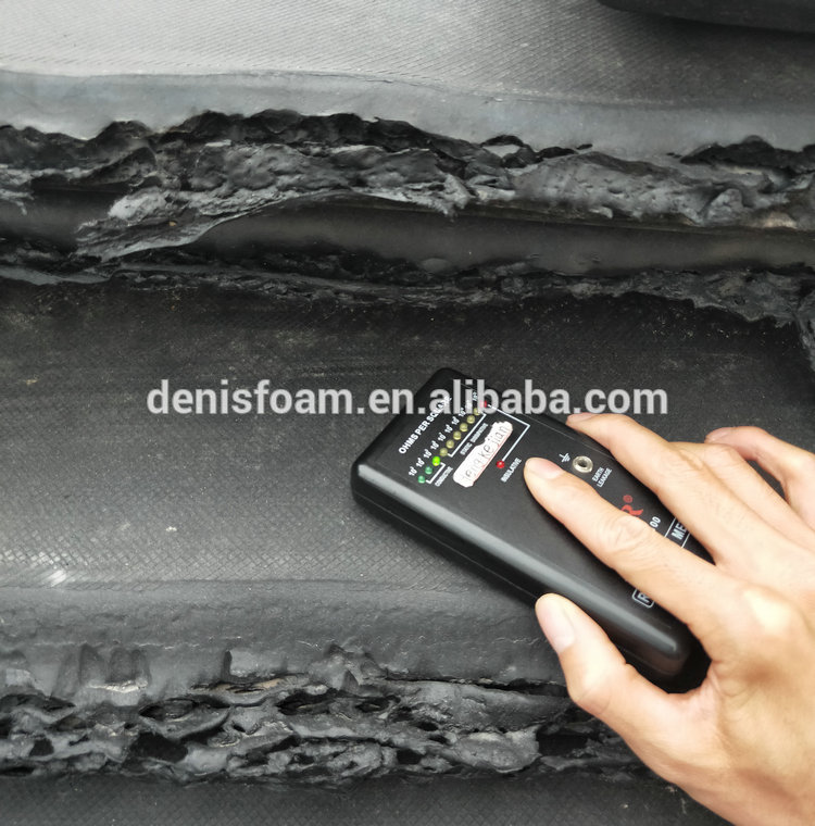 High density black color antistatic eva foam