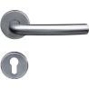 Buy cheap Durable Round Corner Stainless Steel Door Handles , Interior Door Levers from wholesalers