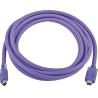 Buy cheap Violet Round Wire High Flex Cable PVC Insulation Material With Copper Conductor from wholesalers