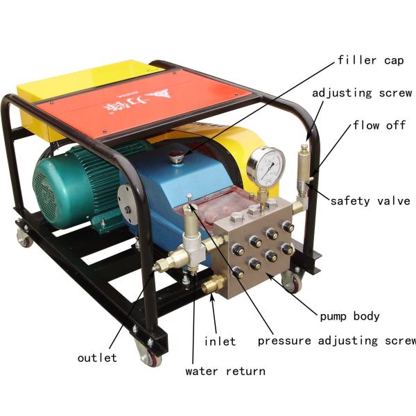 Buy cheap 7.5kw High Pressure Cleaners Jet Cleaning Machine Pressure Washer For Ship Deak Cleaning from wholesalers