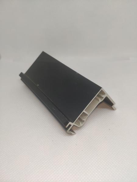 Buy cheap Sandblasted Black Anodized Metal Prototype Fabrication Aluminum Solar Frame Bracket from wholesalers
