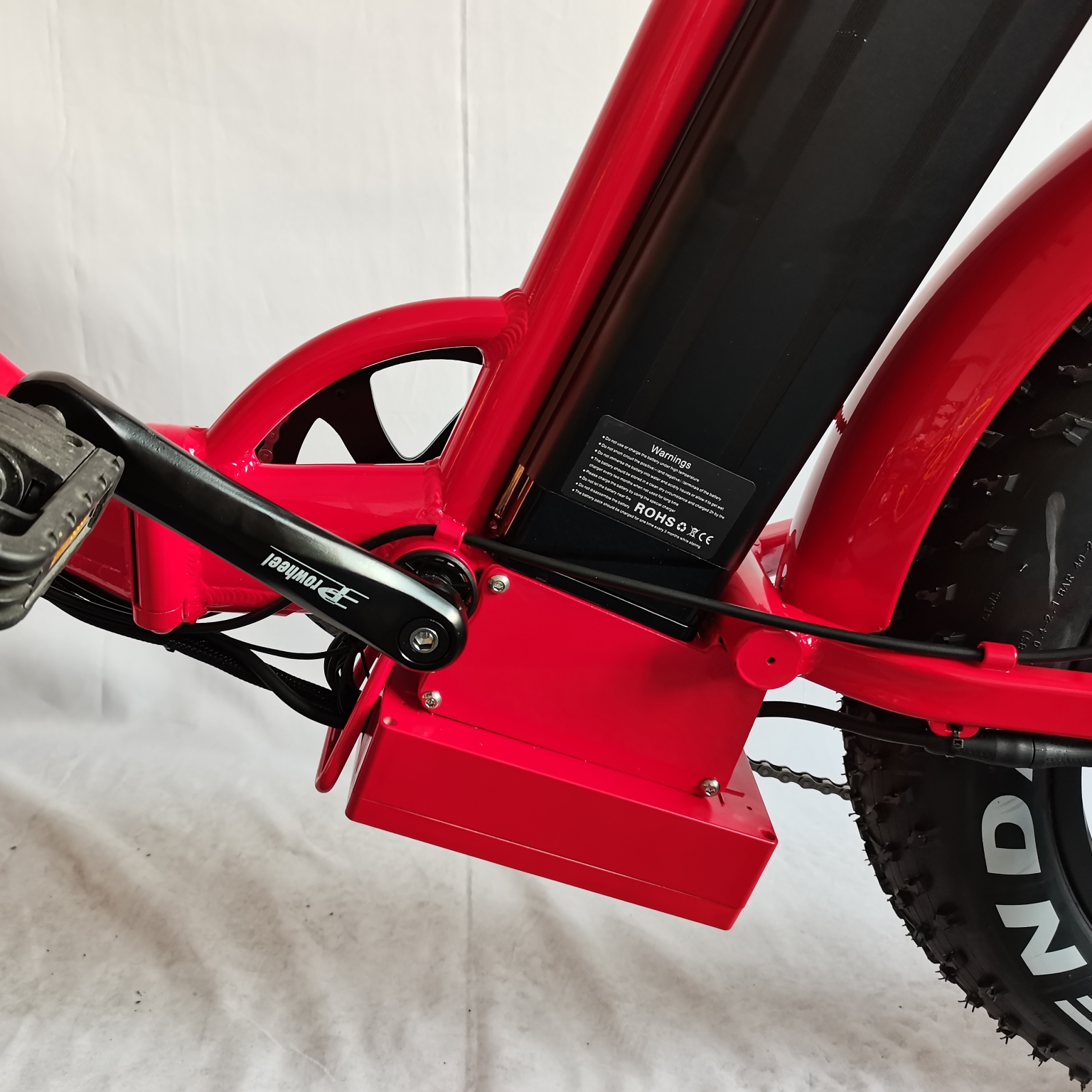 48V 500w Fat Wheel Electric Mountain Bikes For Hunting 20" Full Suspension Folding Ebike
