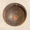 Buy cheap Decorative Wall Mounted Corten Steel BBQ Grill Fire Pit Retractable from wholesalers