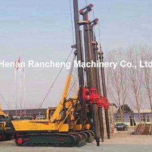 China 20m Rotary Drilling Rig Intelligent Operation And Display Point And Touch Control Panel Drilling Rig on sale