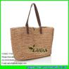 Buy cheap LUDA natural raffia crochet women bag shoulder tote beach bag from wholesalers