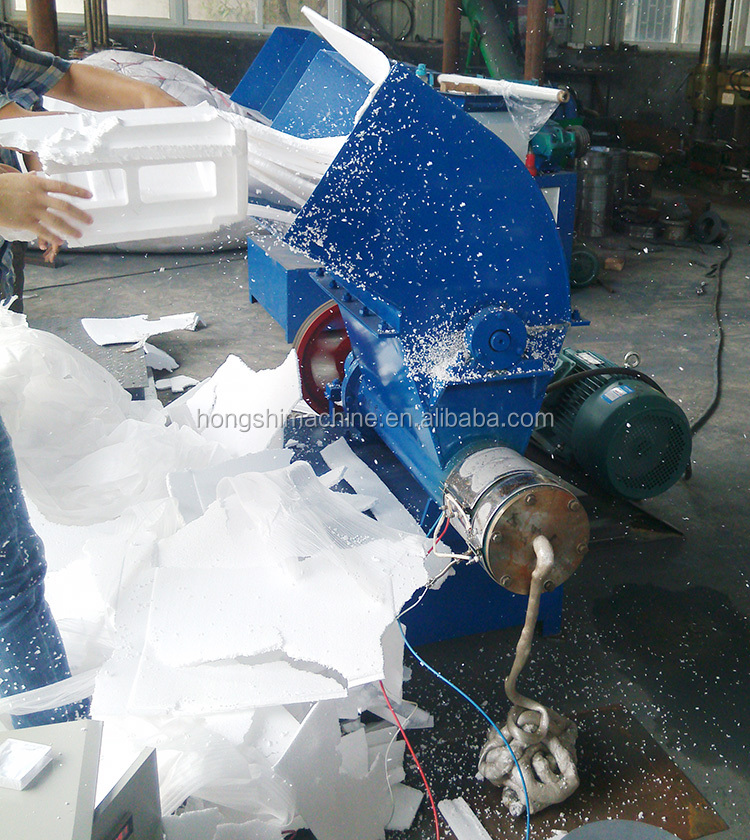 Automatic foam crusher machine / EPS foam molding machine /Polystyrene foam hot melting recycling machine
