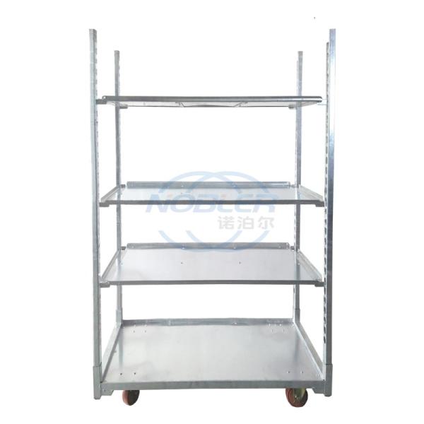 Buy cheap 4 Wheels Flower Metal CC Container Easy To Clean Waterproof from wholesalers