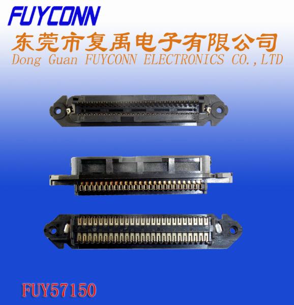 Buy cheap Centronics Female 64 PIN Connector IDC Receptacle Crimping Type Champ from wholesalers