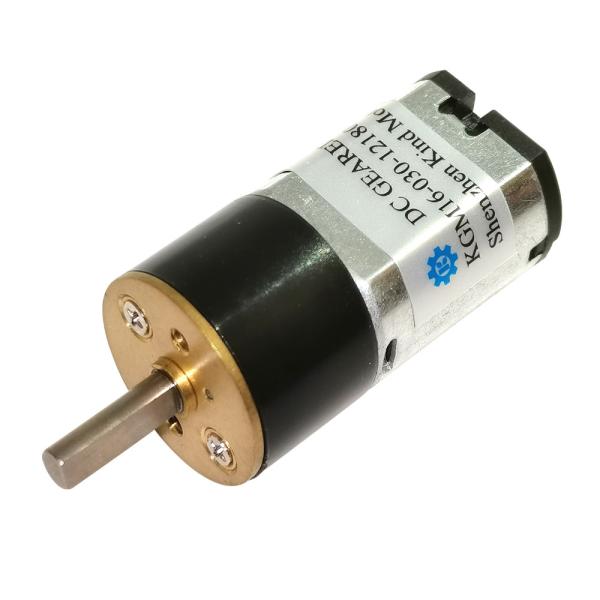 Buy cheap Stainless Steel 6000rpm Brushed DC Geared Motor With 16mm Gearbox from wholesalers