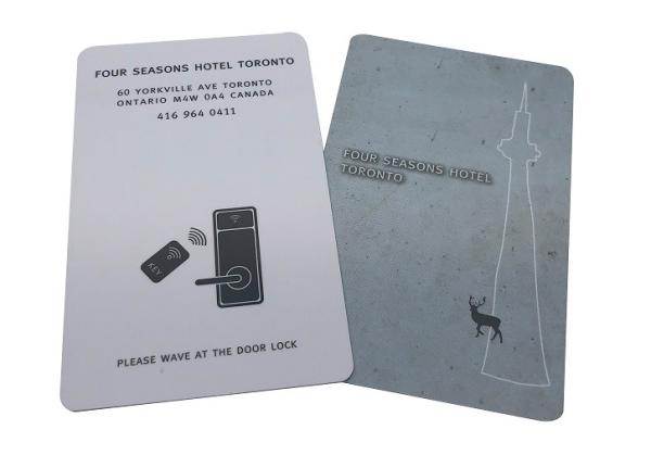 Buy cheap Custom Printed 13.56mhz RFID Key Cards 0.84mm Thickness Access Control Key Cards from wholesalers
