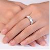 Buy cheap 18K White Gold 0.3 Carat Diamonds Wedding Band Ring for Women (GDR007) from wholesalers