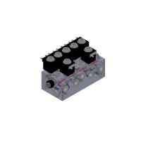 Buy cheap Professional G3/8 Oil Port Hydraulic Manifold Block With 3/4 - 16UNF Cavity product