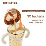 NICEPAPA FLIP-CAP PPSU baby bottle Choking Rescue Biberon 300ML Baby Formula