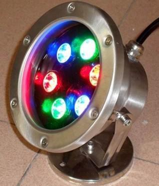 Buy cheap LED Underwater lights 9W RED BLUE WHITE GREEN YELLOW Shenzhen Factory from wholesalers