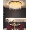 Buy cheap Crystal Chain Ceiling Lights New Lampara Techo for Home Decor guzhen lighting(WH-CA-107) from wholesalers