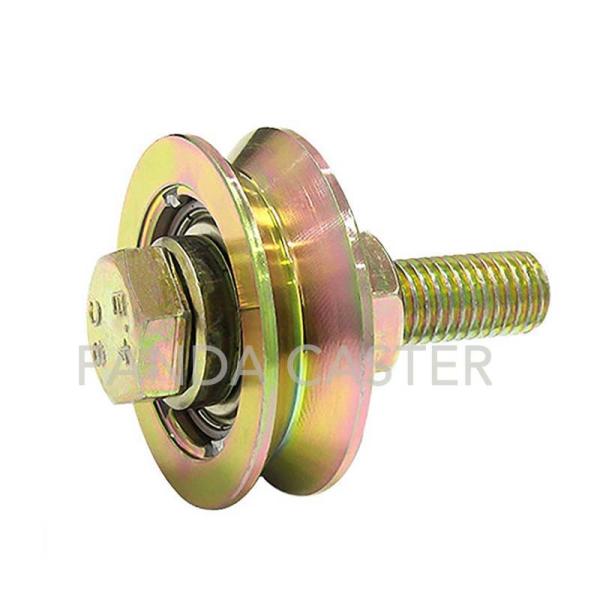 Buy cheap 2 Inch Steel V Groove Gate Wheels , Rolling Gate Track Wheel 48mm from wholesalers
