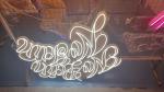 Wordart font style neon sign wall lighting deco led neon flex tube