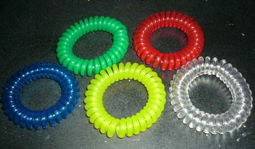 Plastic safe holder hot selling in USA and Europe wrist wear colored expandable