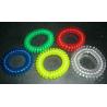 Buy cheap Plastic safe holder hot selling in USA and Europe wrist wear colored expandable spring from wholesalers